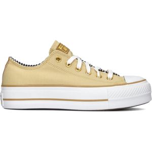 Converse Chuck Taylor All Star Lift Platform Hoge sneakers - Dames - Geel - Maat 37,5