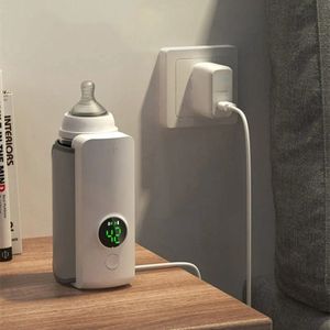 Oplaadbare Babyflessenwarmer - Baby Flessenwarmer - Draadloos - Flessenwarmer voor Onderweg - Draagbaar - Oplaadbaar