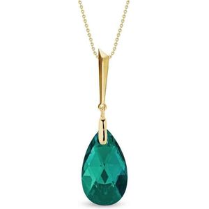 Spark Lacrima Gilded Ketting Emerald