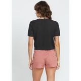 Volcom - Meshy Beach - T-shirt - Dames - Korte Mouwen - Boxy Pasvorm