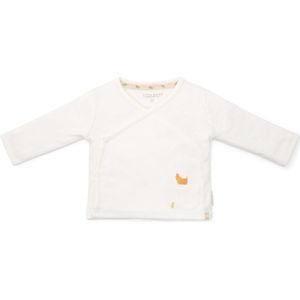 Little Dutch-T-shirt overslag lange mouw- Off White