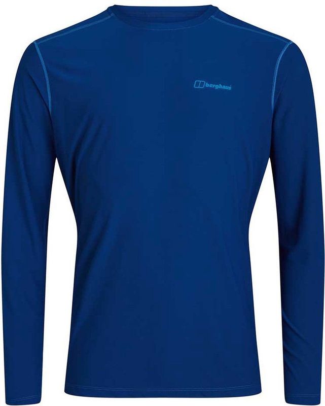 Berghaus 7 Tech T-shirt Met Lange Mouwen Blauw Man