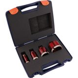 Rotec - Diamantboorkroonset - 5-delig - M14 - Kunststof Koffer