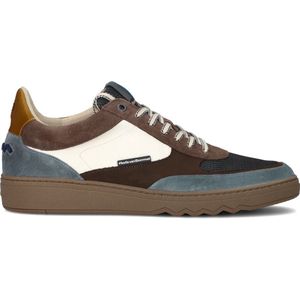 Floris Van Bommel Sfm-10143 Kupster Sneakers - Leren Sneaker - Heren - Taupe - Maat 40⅔