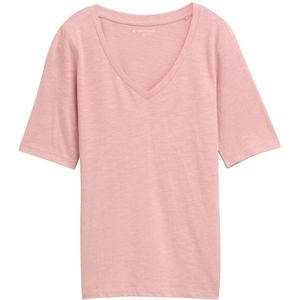 TOM TAILOR - Shirt - Aubergine/Rosa - T-shirt