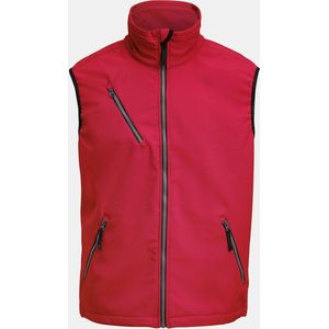 Jobman 7502 Softshell Vest 65750271 - Rood - XS