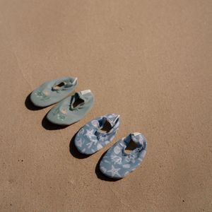 Little Dutch - Seashells - Waterschoenen - Surf Blue - Polyester
