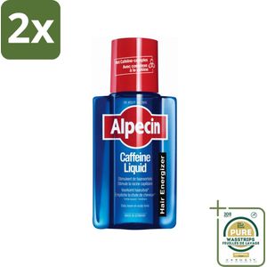Alpecin - Cafeïne Liquid - Hair Tonic - 200 ml - Voordeelverpakking - 2 stuks - Haarlotion - Cafeïne shampoo
