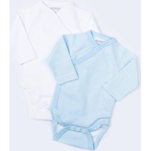 Prematuur overslagromper duopak lange mouw Petit Villain