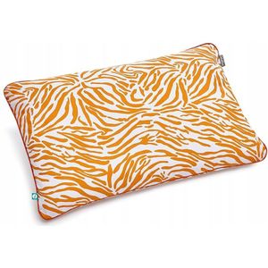 MUMLA Zebra Kussensloop Katoen 40x40 cm met Rits