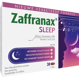 Zaffranax Sleep - Kwalitatieve nachtrust - 30 capsules