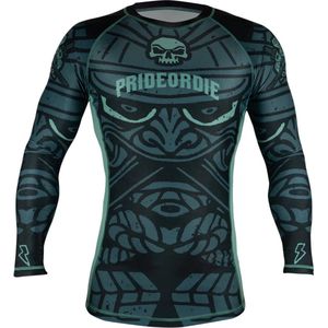 PRIDEorDiE SAMURAÏ L/S Rash Guard Compressie Shirt - XXL