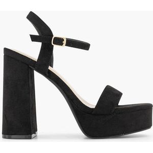 oxmox Zwarte sandalette pump - Maat 37