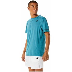 Men’s Short Sleeve T-Shirt Asics Court Blue