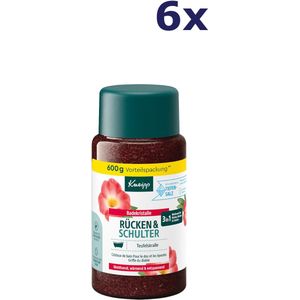 6x Kneipp badzout Rückenwohl 600Gr