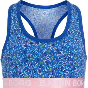 Bjorn Borg LA Tiny Flower meisjes top - blauw - maat 146