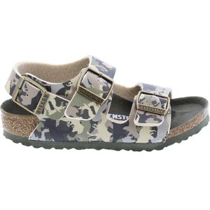 Birkenstock Milano Kinderslippers Small fit - Khaki - Maat 26