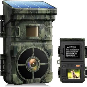 Wildcamera - Bewegingssensor camera - Nachtzicht - Dieren spotten - Boscamera - Buiten camera - Wildlife observeren - Beveiligingscamera natuur - Jachtcamera - Onopvallende camera - Buitenobservatie - Natuurfotografie - Dierensporen vastleggen - Time