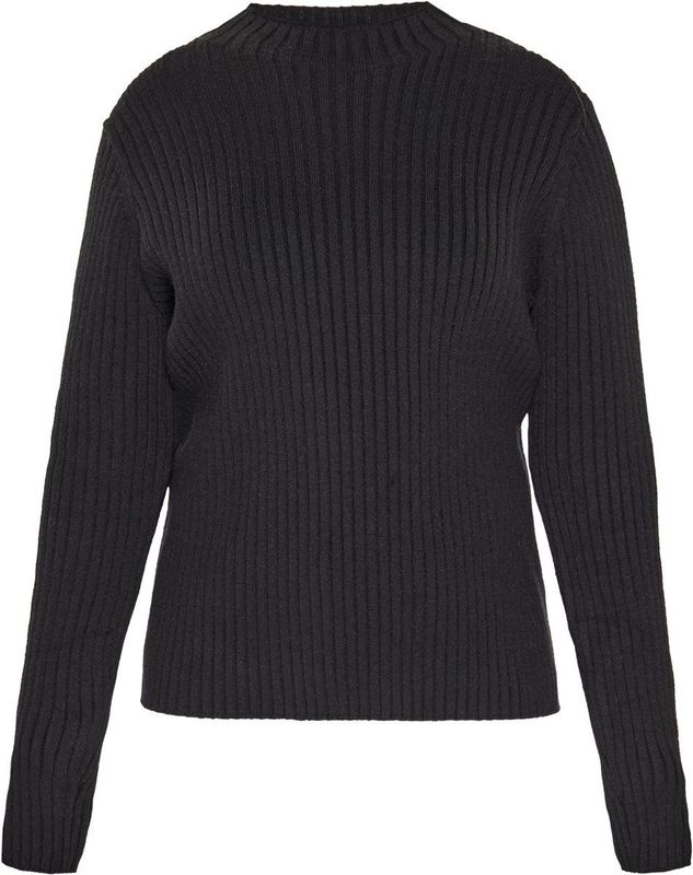usha - Classic Collection - Sweater - Slim-fit - Met Staande Kraag - Lange Mouwen