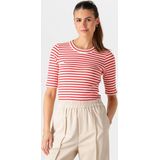 INWEAR - DAGNAIW STRIPED - T-shirt - Rood