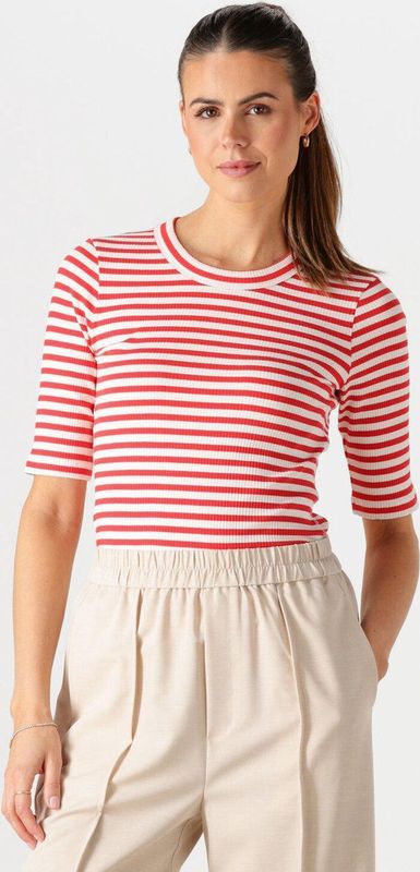 INWEAR - DAGNAIW STRIPED - T-shirt - Rood