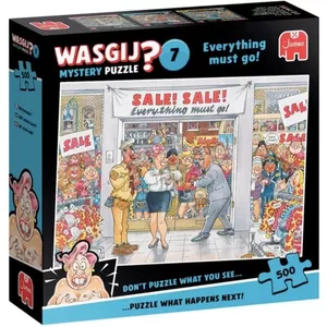 Wasgij Mystery 26 – Date Night! 1000 Stukjes, Uniek Puzzelconcept, Milieuvriendelijk Karton, 68 X 49 Cm