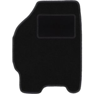Bestuurdersmat zwart voor: Fiat Punto II hatchback (1999-2010)