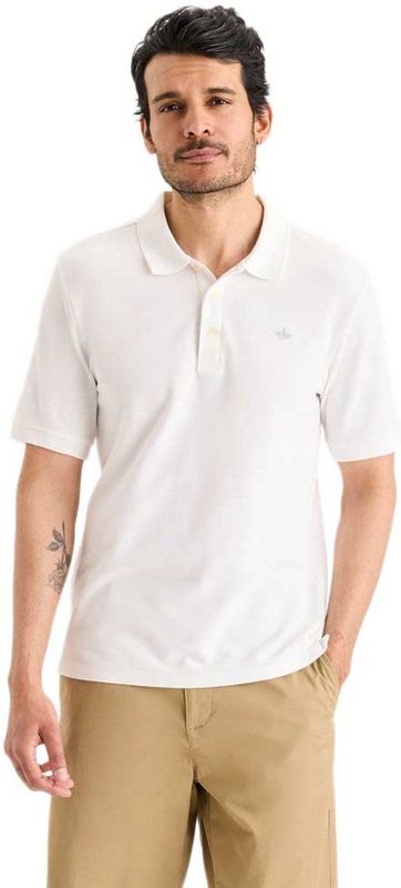 Dockers - T2 - Poloshirt - Wit - Korte Mouw - Man
