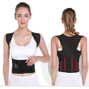 Verstelbare houdingcorrector voor dames en heren - lendensteun rugcorrector