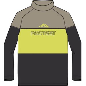 Protest Prtfly - Skipully Jongens - Fleece - Lange mouwen - Coltrui – Lime Splash