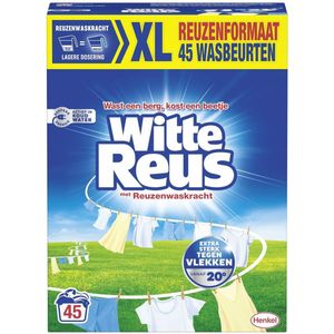 Witte Reus - Waspoeder - Wit - 2250 Gram - Vlekverwijderaar