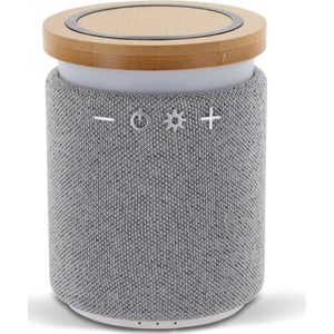 Bamboe draadloze bluetooth speaker, grijs