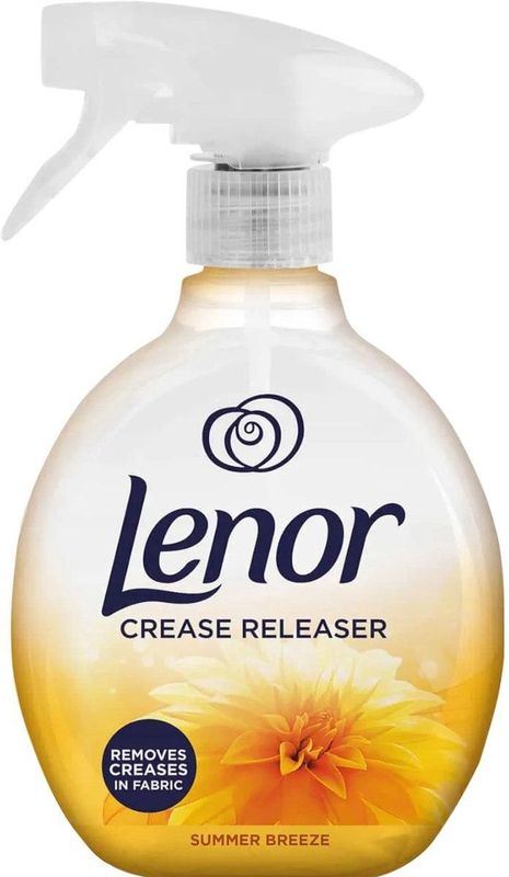 Lenor - Crease Releaser - Summer Breeze - Kreukverwijderaar - Textielverfrisser - Spray - 500ml