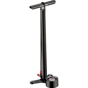 Lezyne CNC Floor Drive Vloerpomp – Vloerpomp – Extra lang – 15 bar maximale druk – Manometer – 8,9cm – Stevige slang – Staande pomp – Zwart