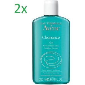 Avene Cleanance reinigingsgel promo 200+200ml