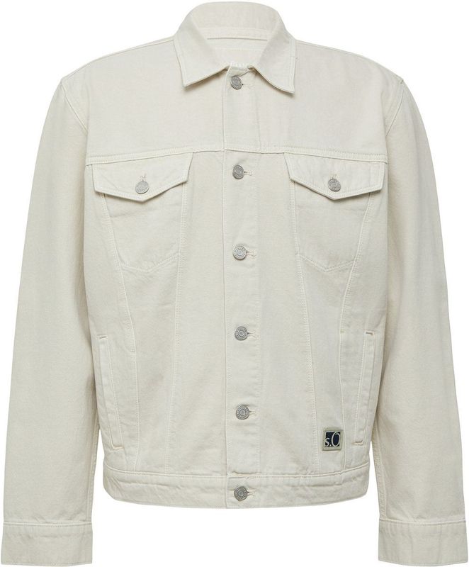 Denim Jack - Casual - Haaienkraag - Knoopsluiting