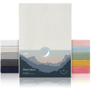 Laleni - Premium Hoeslaken - Ivoor - 100% Katoen - Set van 2