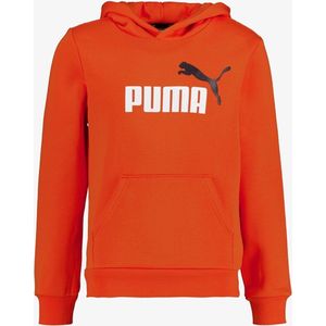 Puma ESS Col 2 Big Logo kinder hoodie rood - Maat 128/134