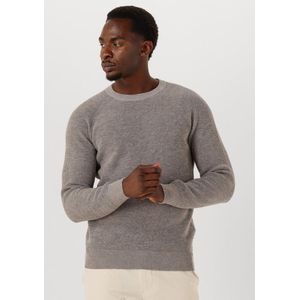 Gentiluomo Round Ls Raglan Truien & Vesten Heren - Sweater - Hoodie - Vest- Taupe - Maat S