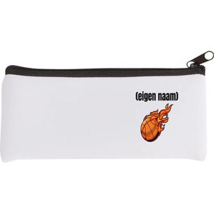 Akyol - basketbal vuur met eigen naam Etui - Basketbal - iemand die op basketbal zit - sport - verjaardag cadeau - kado - bal - wedstrijdsport - 20 bij 9 cm