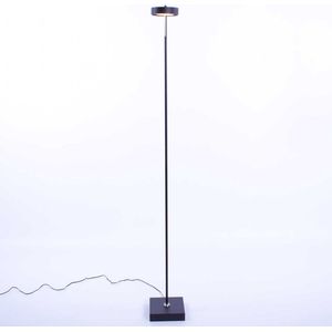 Vloerlamp / Leeslamp Bling | 1 lichts | Zwart | Kogelgewricht | Inclusief dimmer en ledlamp | Modern | Woonkamer