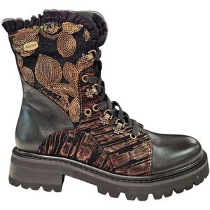 Laura Vita - Kouleo - Veterboots - Zwart