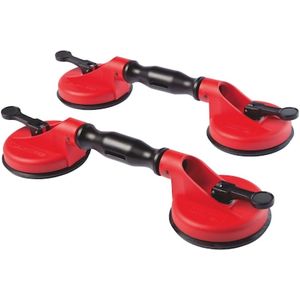 Wurth - Vacuümheffer Met twee beweegbare zuignappen - Vacuümheffer Met twee beweegbare zuignappen x 1 st Draagvermogen 45 kg