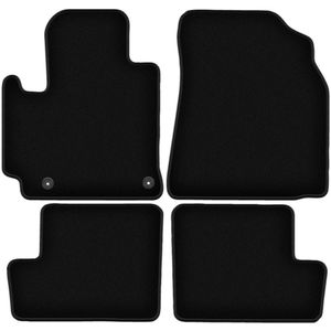 BASIC zwarte veloursmatten voor: Toyota RAV4 II 2WD 5-deurs (2001-2005)