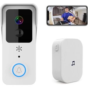 Living Needs Draadloze Deurbel – HD Video Deurbel – Deurbel met Camera.