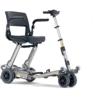Opvouwbare scootmobiel | Luggie Light | Champagne Zonder Armleuning