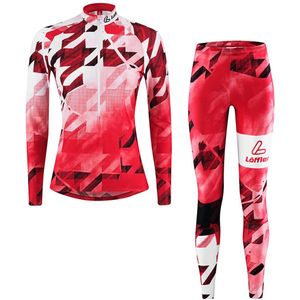 Löffler Womens Racesuit Worldcup 25 Kledingset (Dames |rood)