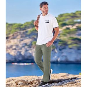 ATLAS FOR MEN - Set van 2 cargobroeken voor ontspanning - Heren - Verkrijgbaar in grote maten - L