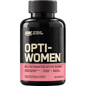 Optimum Nutrition Opti-Women - Multivitamine Vrouw - Vitamines, Mineralen en Plantenextracten - 60 Capsules