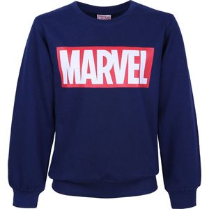 Donkerblauwe jeugdtrui MARVEL